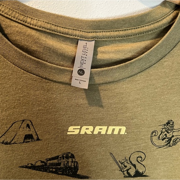 SRAM Women’s Olive Tee - Picture 5 of 5